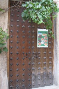 A door in Seville, Spain