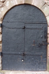 A door in the castle