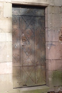 A door in the castle