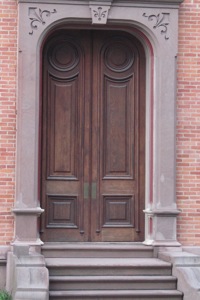 A door in the castle