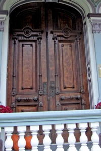 A door in the castle