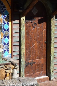 A door in the castle