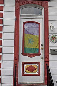 A door in New Orleans