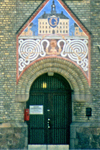 A door in the castle