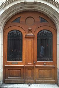 A door in the castle