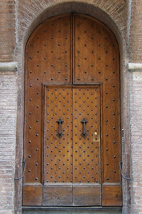 A door in Bologna, Italy