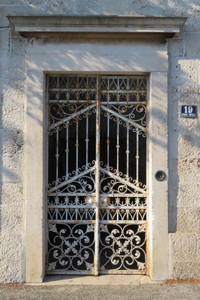 A door in the castle