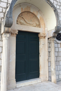 A door in the castle