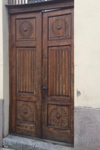 A door in Sarajevo