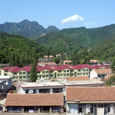 View of Hebei from train to Chengde