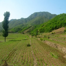 View of Hebei from train to Chengde