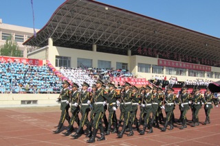 Sport Meet Day at the Heilongjiang University