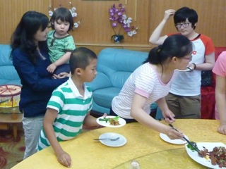 Party at Heilongjiang University for Sebastian