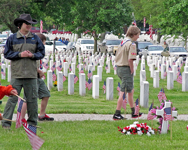 Memorial Day weekend at Camp Butler