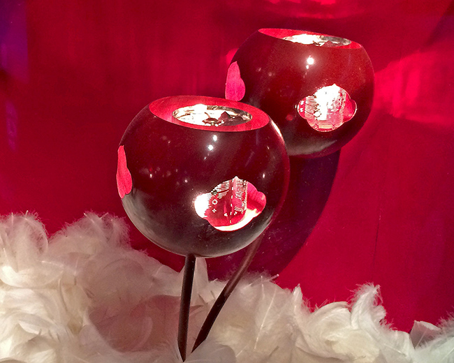 Candy apple display art