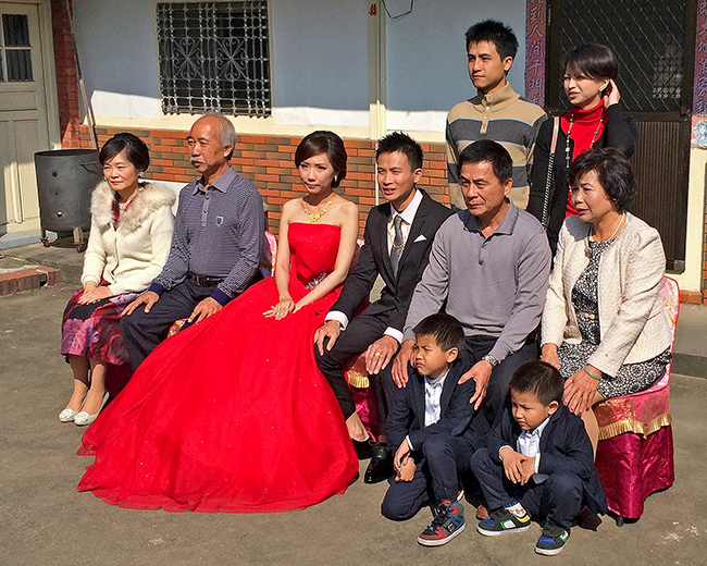 Family formal sitting