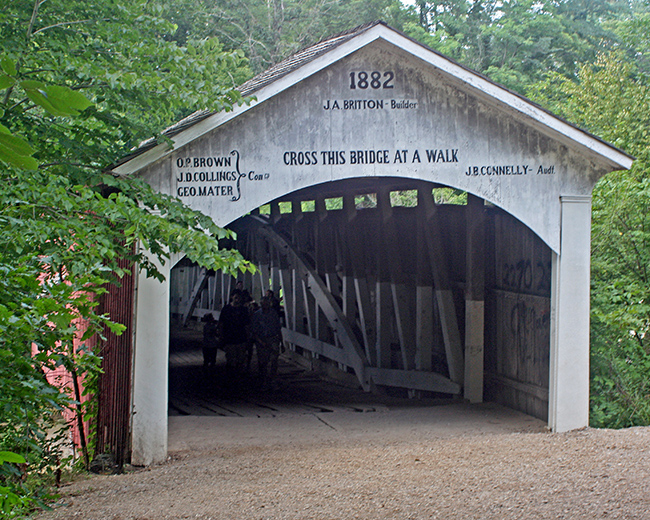 Covered Bridge in Indiana