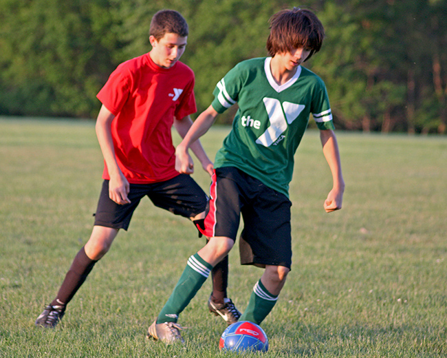 Arthur on the soccer team