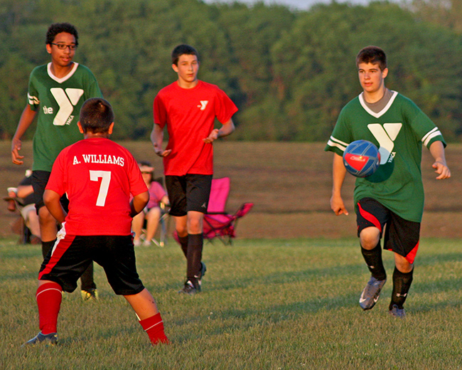 YMCA Soccer with Keiler 