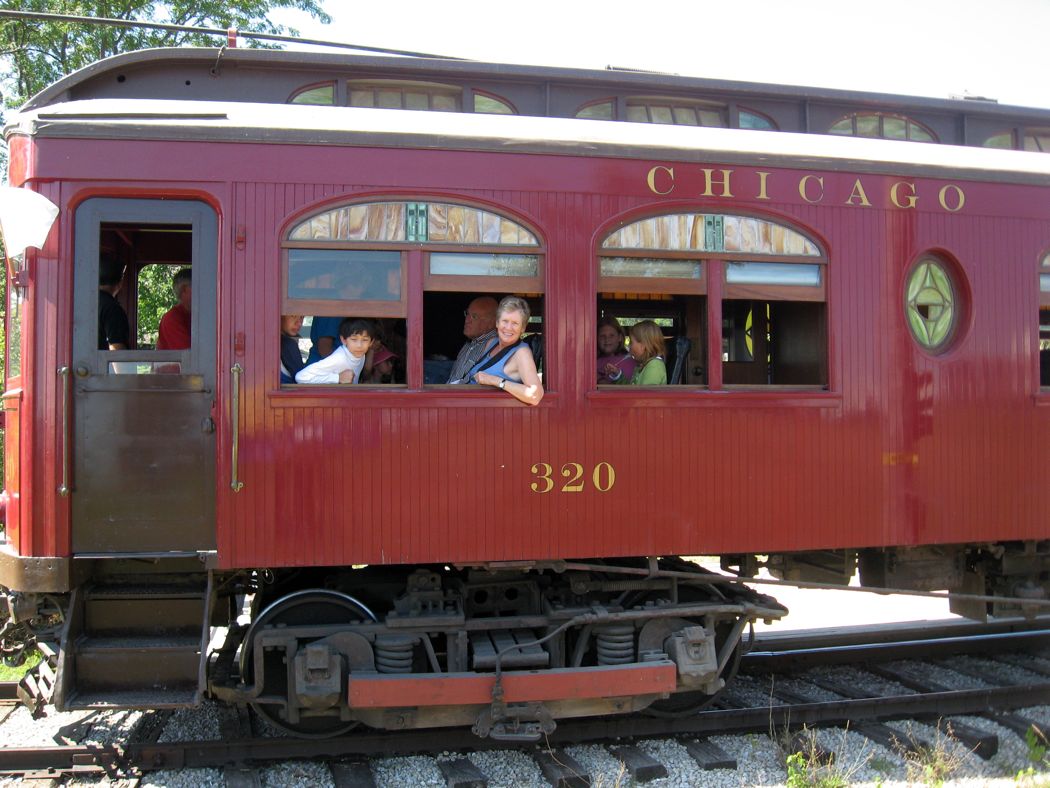 Mom and Dad on the Interurban