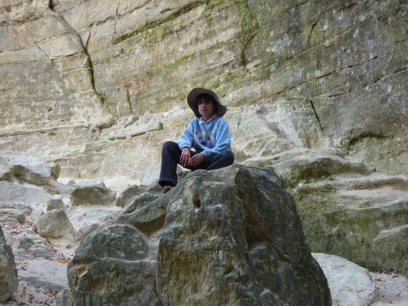 Arthur in Saint Louis Canyon