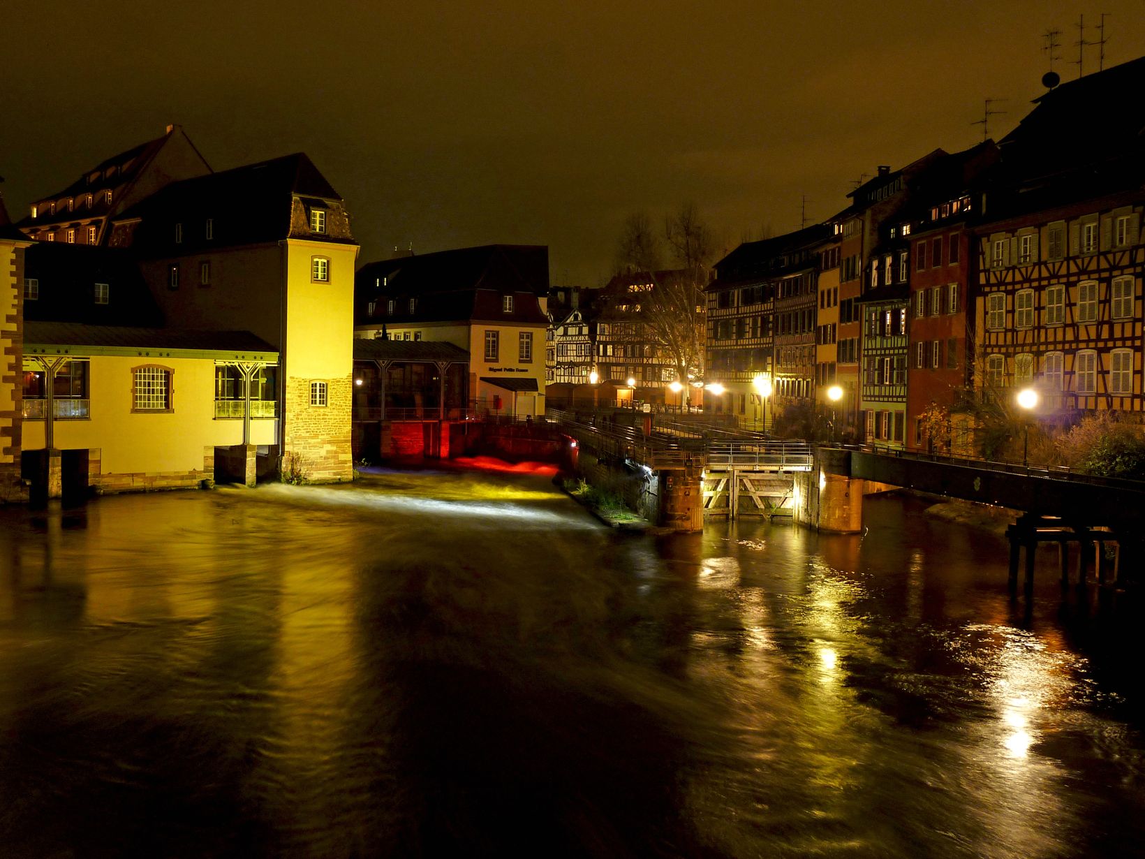 River in Strasbourgh near Petite France