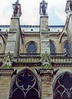 North side detail of cathedral